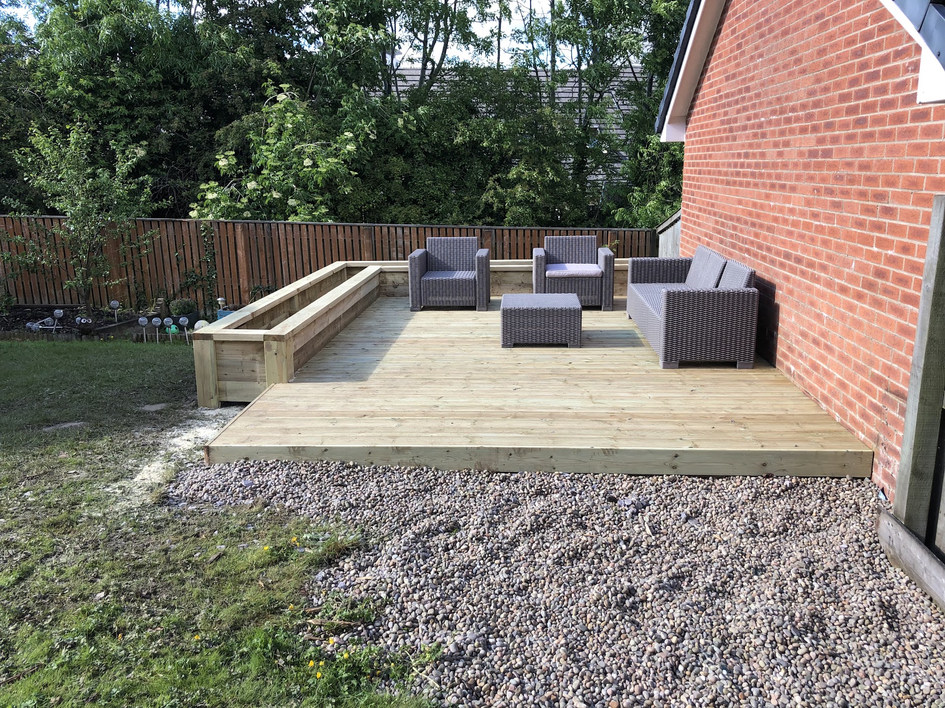 wood decking glasgow